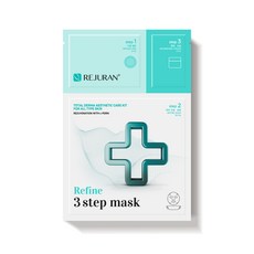 대한민국 1등공구 Rejuran 리쥬란 리파인 3스텝 마스크팩 5EA(1Box) / 필링패드+리파인마스크+너리싱크림 / 리쥬란마스크팩 / 리파인마스크팩, 리쥬란 리파인 마스크팩 1Box