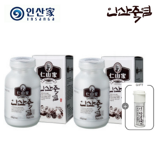 인산가 (주)인산가 정품 9회 인산죽염 분말(230g) x 2개 묶음+홍삼초코크런치(49g) 사은품, 2개 묶음 1세트, 460g