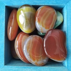 화분자갈 컬러스톤 건재상 천연 마노 남경 자갈 장식 냄 오색 원예용 조경용돌 자갈돌, 【1斤】4-6cm扁形