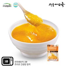 서울마님죽 [SP103][서울마님죽]엄마의맛! 든든한 아침식사 호박죽500gx3봉, 1