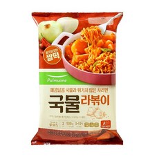 풀무원_국물라볶이_500G, 아이스박스 포장