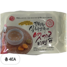 햇살나래 간편한 식혜 만들기 엿기름 티백, 240g, 4개