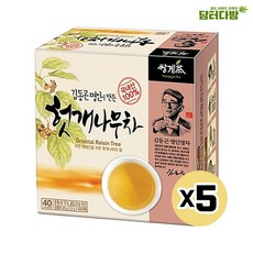 쌍계 김동곤명인 헛개나무차 40티백X5, 꿀똥 1