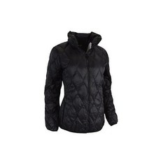 204796 마이클코어스 여자 블랙 Quilted 나일론 Packable 다운 Puffer 자켓