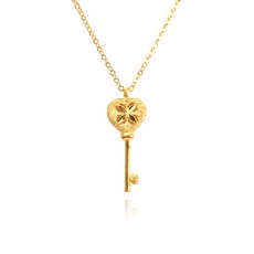 열쇠순금목걸이
