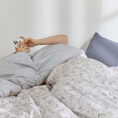 [파르페 바이 알레르망] [Q이불+베개커버+패드] 프랑 알러지케어 차렵이불패드세트 Q