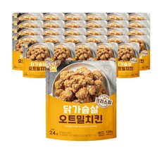 미트리 닭가슴살 오트밀치킨 크리스피 120g, 30개