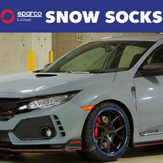 스페인제 sparco 스파르코 스노삭스 고성능 블랙 체인 천 타이어 XL사이즈 사이즈:(245\/50R18) \u203B신체, 한개옵션0, 1개