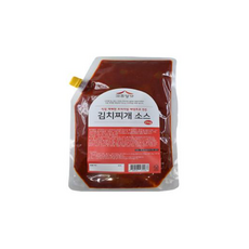 고추명가 김치찌개 소스 2kg 돼지고기 짜글이 김치찜 양념장 식당용 업소용 대용량, 4개