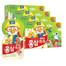 팔도 뽀로로 홍삼쏙쏙 어린이음료 100ml