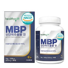[런칭특가] MBP 유단백 추출물 정 식약처 HACCP 인증 엠비피, 1개, 90정 1개, 90정