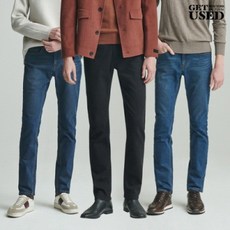 남성 스트레이트핏 기모데님 3종 세트 HGOWDZB170P