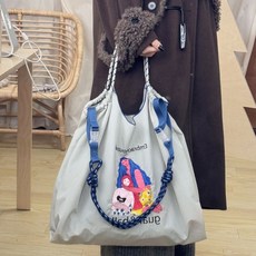 여성 에코백 면 캔버스 편한 학생 가방
