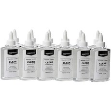Amazon Basics Clear School Glue 아마존 베이직스 클리어 워셔블 스쿨 글루 147mL (12팩)