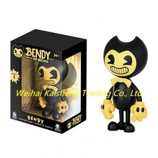 Kisen 잉크기계 피규어 밴디 엘리스 보리스 잉크밴디 funkoPOP 잉크 기계, 02  Bandy figure, 흑노랑