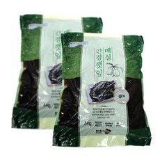 반찬단지 매실간장깻잎4kg 4개 1박스, 4kg