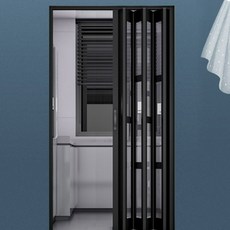베란다 폴딩도어 폴딩 슬라이딩 창고 자바라 도어, V(맞춤제작 01027577485 문자주세요), 1개