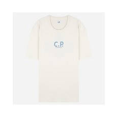 [CP컴퍼니]24SS 16CMTS275A 110094W 402 프린트 온 백 반팔 티셔츠 베이지