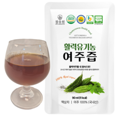 특허제조 활력 유기농 여주진액 여주즙 할인이벤트, 90ml, 303개