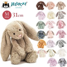 젤리캣 JELLYCAT 토끼인형 애착인형 M사이즈 방꾸미기 아이선물, 쉬머 바니, 1개