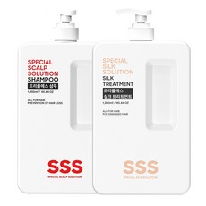 트리플에스 약산성 샴푸 + 실크 헤어 트리트먼트 1350ml 세트, 1세트