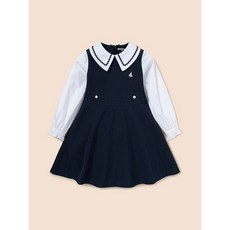 BEANPOLE 빈폴 KIDS 베스트형 클래식 원피스 - 네이비 616374