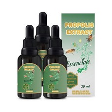 에센살레 브라질 그린 프로폴리스 추출물 리퀴드형 30ml 3병, 없음