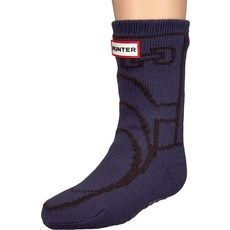 Hunter Kids Original Boot Slipper Socks (Toddler/Little Kid/Big Kid) Navy SM (Shoe 8-10 Toddler)-B075FWDZ8B