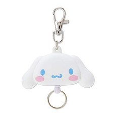 SANRIO Sanrio Cinnamolol Face -Type Rel Key Chain White 189618, 1개, 상품명참조