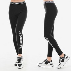 [Off White][럭스앤홀릭] 오프화이트 OWCD009R19B78063 1001 19S 여성레깅스
