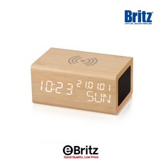 브리츠 BZ-E3BT 블루투스스피커 디지털 알람 시계 스마트폰 무선충전기능 eBritz
