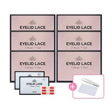  [홀리미코] 쌍커풀 레이스 매니아 구성 (6박스 + 휴대용케이스&집게), 상세 설명 참조 