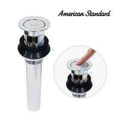 아메리칸 스탠다드 자동 폽업 물마개 세면기 부속 FJ-9190 (오버 배수구) 150mm