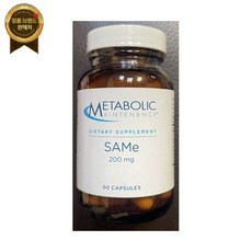 Metabolic Maintenance 대사 유지 SAMe 60 캡슐, 1개
