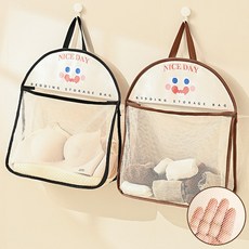 디엠몰 [1+1] 욕실 주방 정리 벽걸이 그물망