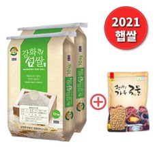 [귀리 500g 증정] 21년 햅쌀 맛있는 강화섬쌀 20kg(10kg+10kg) 상등급 강화도 특산품 쌀, 단품