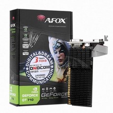 지포스 GT710 OZ D3 1GB LP 무소음 디앤디컴, AFOX