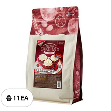브레드가든 부드러운 레드벨벳 머핀믹스, 1kg, 11개
