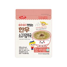 베베스트 아이 맛있는 황태감자국 200g, 1개 - 베베스트국