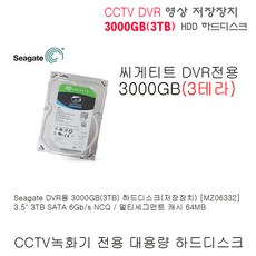 cctv 녹화기 전용 1000GB(1TB) 하드디스크외 추가상품, DVR용 3000GB(3TB) 하드디스크