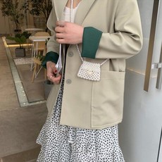 데일리크로스백 진주가방 포인트백 비즈 미니크로스백