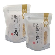 청춘현미누룽지500g+찹쌀누룽지300g