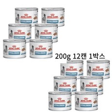 로얄캐닌 강아지 독 하이포알러제닉 캔 200g, 12개, 알러지 예방 - 하이포알러제닉