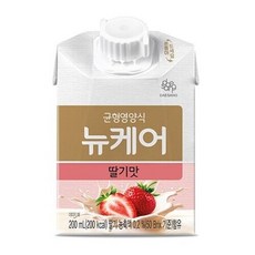 대상 뉴케어 완전균형 영양식 딸기맛 200ml 30팩 노인 환자 영양식 간식, 상세페이지 참조, 상세페이지 참조, 상세페이지 참조