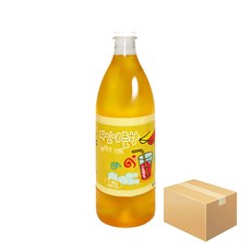 아담스팜 파인애플향 슬러시 시럽 1kg x 15개/과일향, 15개, 상세페이지 참조