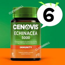 Cenovis 세노비스 에키나시아 5000mg 60캡슐, 6개