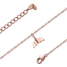 고래꼬리18k발찌