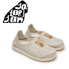 [사토리산] 우와바키 울 아이보리 로퍼 UWABAKI WOOL IVORY 1200940451