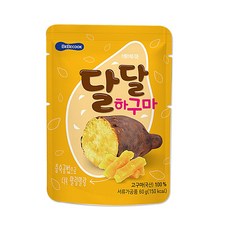 베베쿡 처음먹는 반찬&간식 먹거리 모음, 1개, 베베쿡 달달하구마