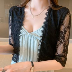 여름얇은어깨숄